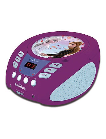 Lettore CD Bluetooth Disney Frozen con luci