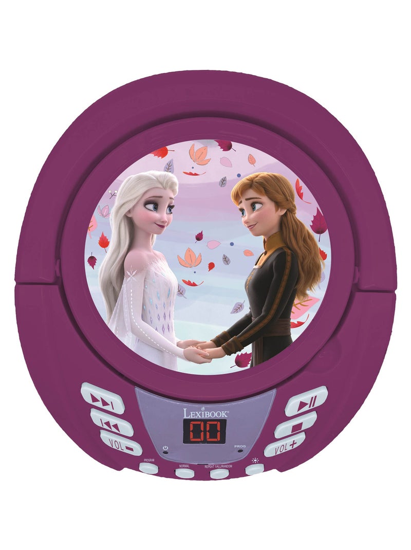 Lettore CD Bluetooth Disney Frozen con luci Viola - Kiabi