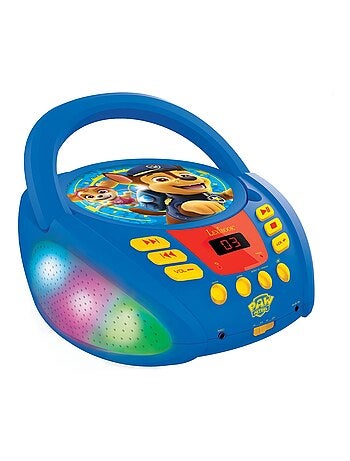 Lettore CD Bluetooth Paw Patrol con luci
