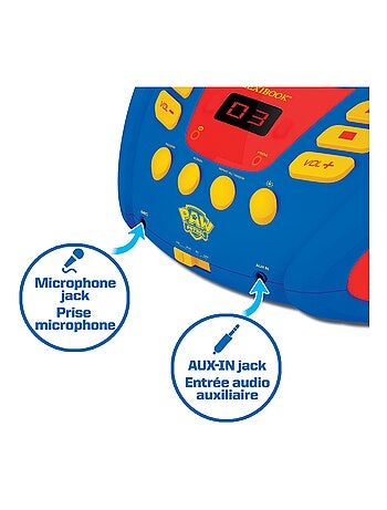 Lettore CD Bluetooth Paw Patrol con luci