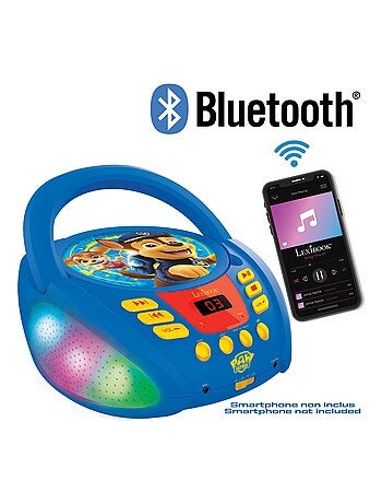 Lettore CD Bluetooth Paw Patrol con luci