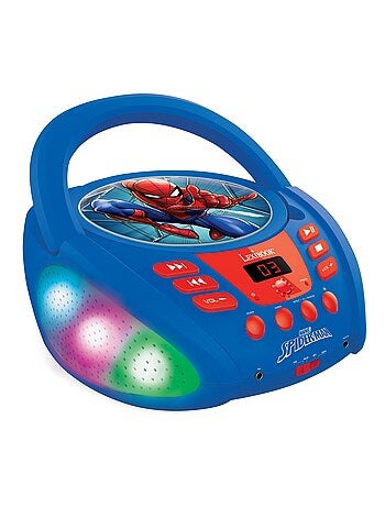 Lettore cd bluetooth® spider-man con effetti luminosi