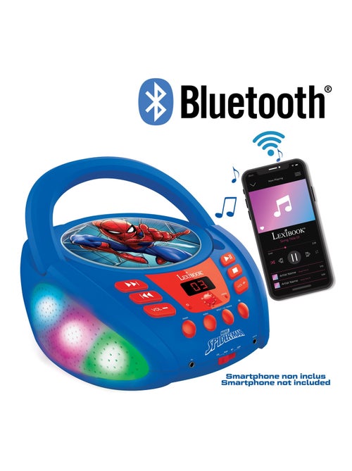 Lettore cd bluetooth® spider-man con effetti luminosi - Kiabi Lettore cd bluetooth® spider-man con effetti luminosi - Kiabi