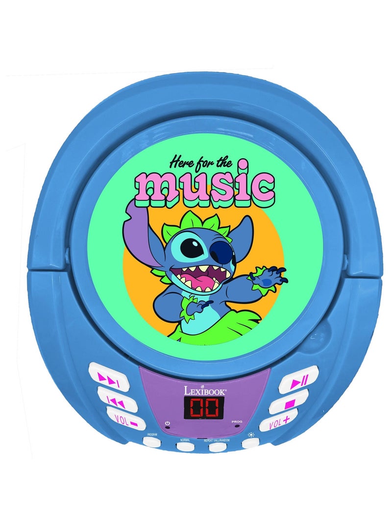 Lettore CD Bluetooth® Stitch con luci Blu - Kiabi