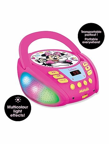 Lettore CD Minnie Bluetooth luce