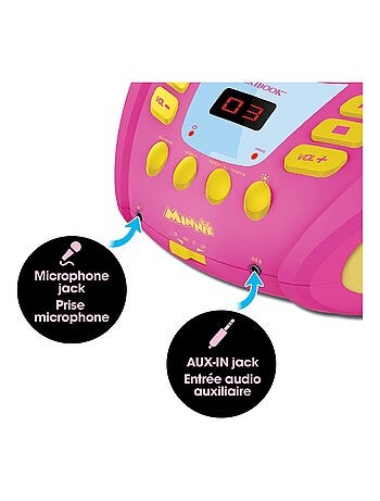 Lettore CD Minnie Bluetooth luce