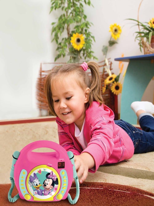 Lettore CD portatile Disney Minnie con 2 microfoni Sing Along - Kiabi