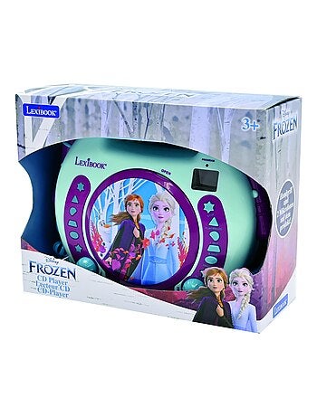 Lettore CD portatile Frozen con 2 microfoni Sing Along