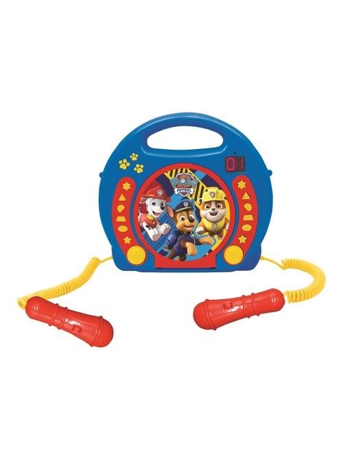 Lettore CD portatile Paw Patrol con 2 microfoni Sing Along - Kiabi