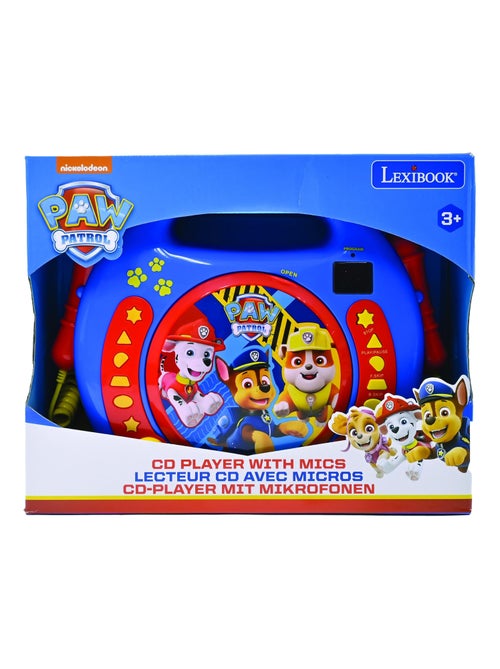 Lettore CD portatile Paw Patrol con 2 microfoni Sing Along - Kiabi