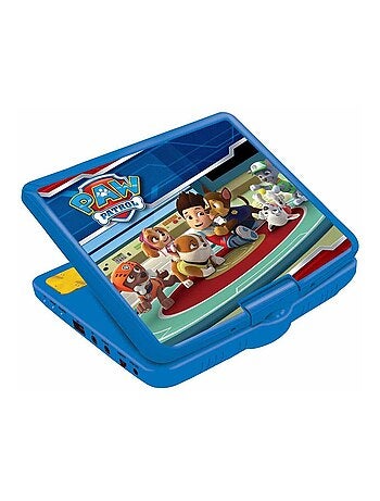 Lettore DVD portatile Paw Patrol Schermo rotante da 7 con porta USB e auricolari