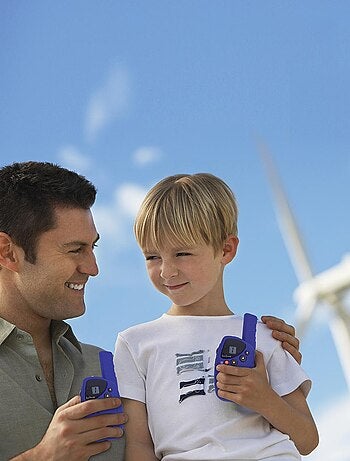 Lexibook 3 miglia walkie-talkie ricaricabile con base di ricarica