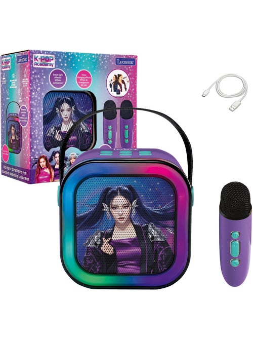 Lexibook, k-pop academy, altoparlante karaoke, 2 microfoni, viola, btc020kpz - Kiabi Lexibook, k-pop academy, altoparlante karaoke, 2 microfoni, viola, btc020kpz - Kiabi