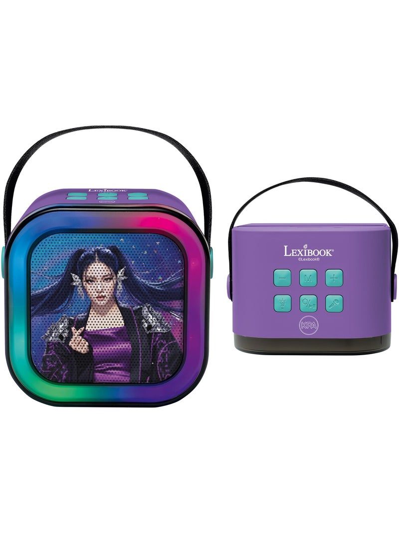 Lexibook, k-pop academy, altoparlante karaoke, 2 microfoni, viola, btc020kpz Viola - Kiabi