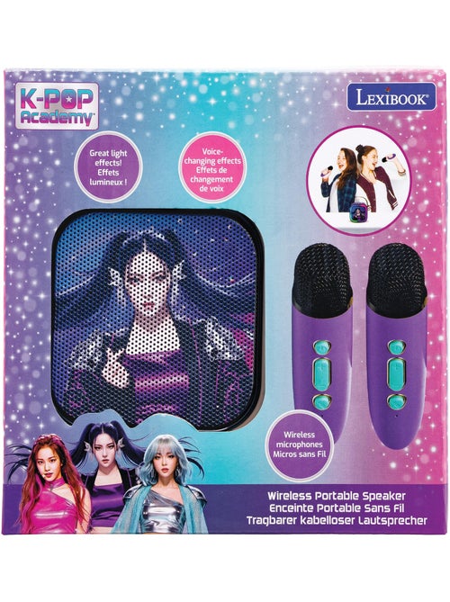 Lexibook, k-pop academy, altoparlante karaoke, 2 microfoni, viola, btc020kpz - Kiabi Lexibook, k-pop academy, altoparlante karaoke, 2 microfoni, viola, btc020kpz - Kiabi