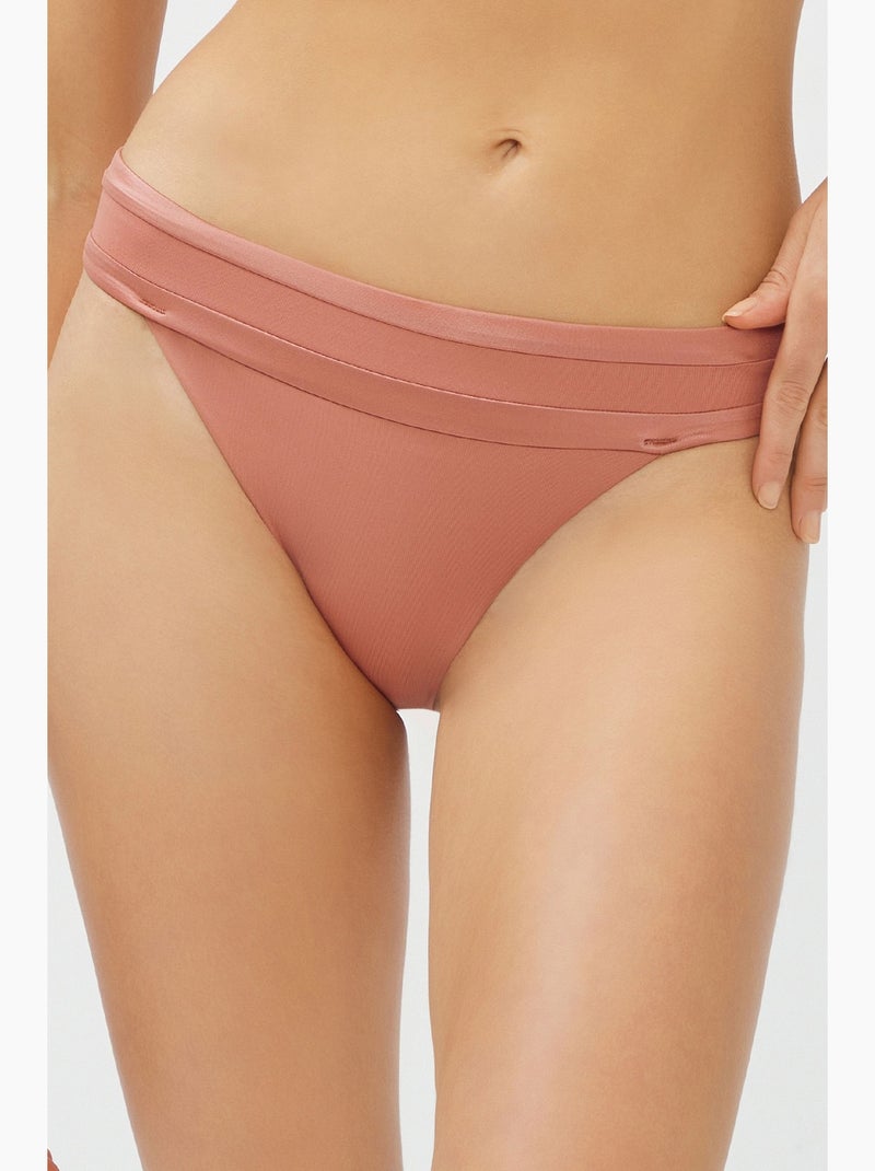 Lia super slip bikini penti Rosa antico - Kiabi