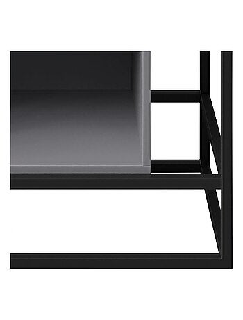 Libreria a 4 vani aperti – struttura metallica "Roba" – Minecraft