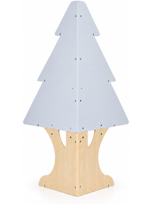 Libreria angolare bambini albero legno grigio portagiuochi mamabrum - Kiabi