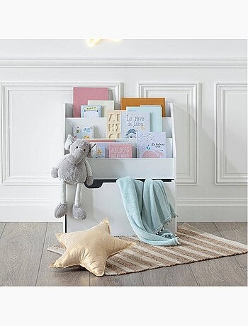 Libreria Montessori per bambini con contenitore
