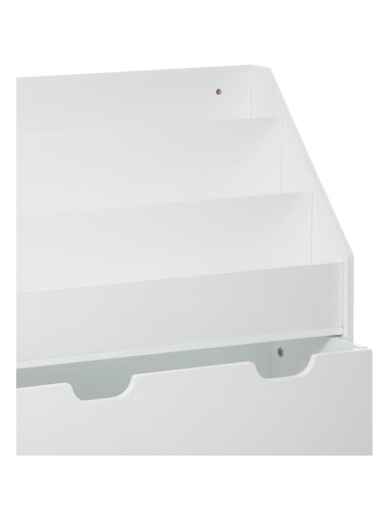 Libreria Montessori per bambini con contenitore Bianco - Kiabi