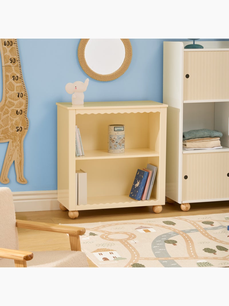 Libreria per bambini a 2 ripiani Beige - Kiabi