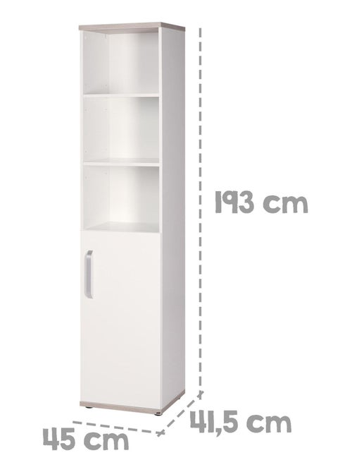 Libreria per bambini a colonna 1 anta 3 vani "Roba Moritz" - Kiabi