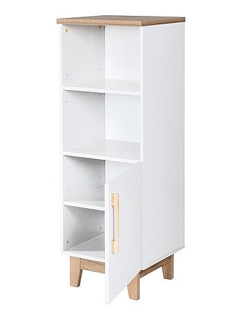 Libreria per bambini a colonna con anta e 2 vani "Roba Finn