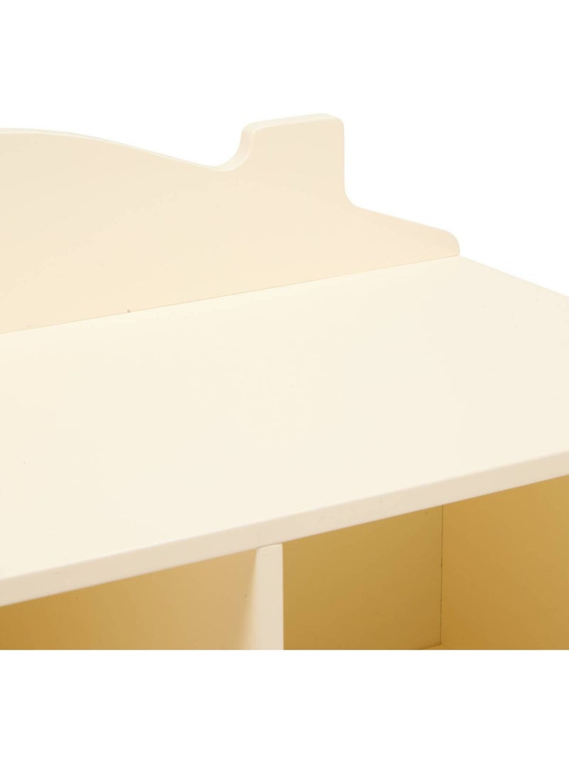 Libreria per bambini bouli 2 ante 4 contenitori beige 60x30x94,5 cm Beige - Kiabi