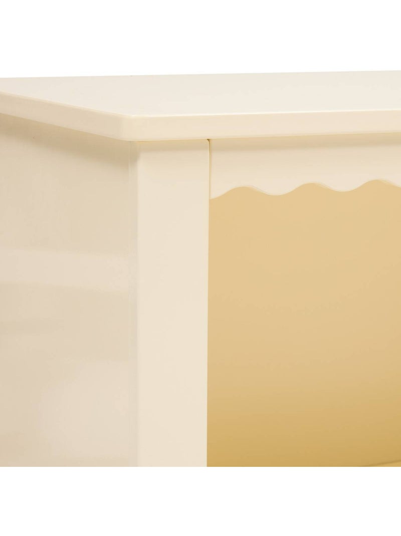 Libreria per bambini bouli 2 livelli beige 60x30x65 cm Beige - Kiabi