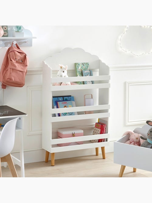 Libreria per bambini douceur bianco nuvola h100cm - Kiabi Libreria per bambini douceur bianco nuvola h100cm - Kiabi