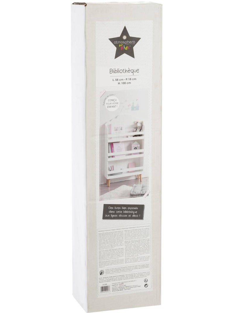 Libreria per bambini douceur bianco nuvola h100cm Bianco - Kiabi