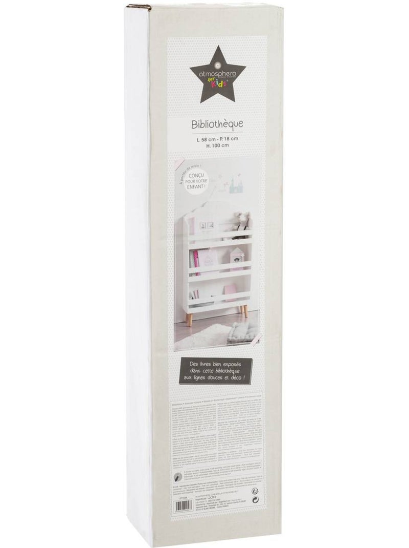 Libreria per bambini douceur bianco nuvola h100cm Bianco - Kiabi