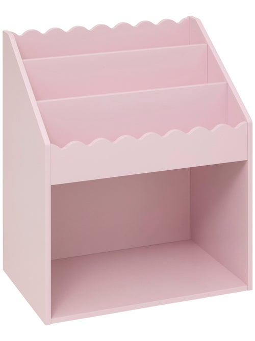 Libreria per bambini in legno rosa con ripiani - Kiabi Libreria per bambini in legno rosa con ripiani - Kiabi