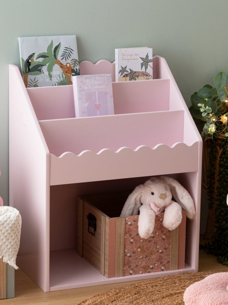 Libreria per bambini in legno rosa con ripiani Rosa chiaro - Kiabi