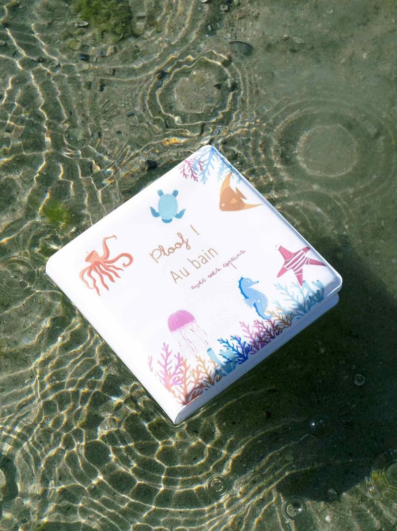 Libro da bagno Animali del mare Bianco - Kiabi