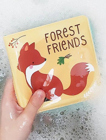 Libro da bagno per bambini, amici della foresta | A Little Lovely Company