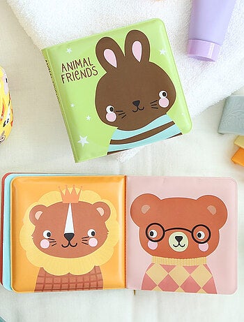 Libro da bagno per bambini, gli amici animali | a little lovely company | a little lovely company