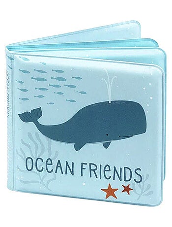 Libro da bagno per bambini, gli amici dell'oceano | A Little Lovely Company