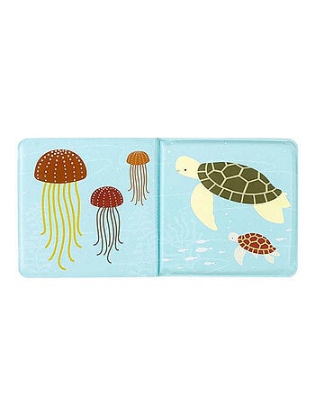 Libro da bagno per bambini, gli amici dell'oceano | A Little Lovely Company