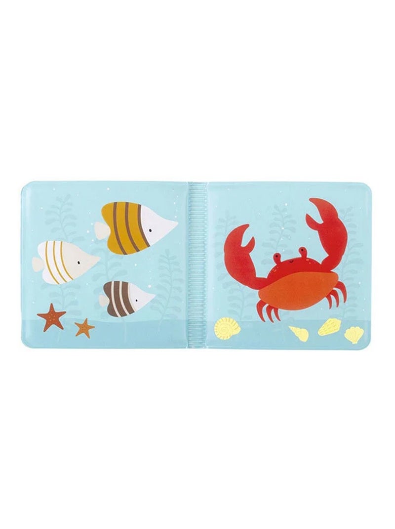 Libro da bagno per bambini, gli amici dell'oceano | A Little Lovely Company Blu - Kiabi