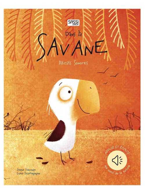 Libro sonoro per bebè della savana | Sassi Junior - Kiabi