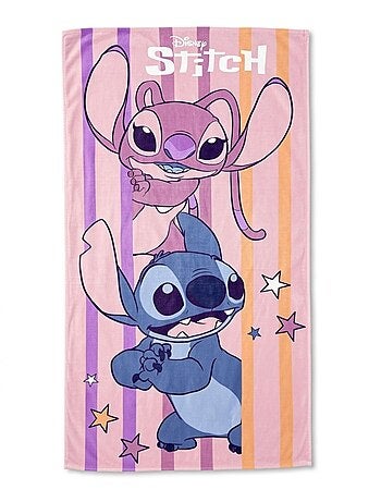 Lilo & Stitch - Asciugamano da spiaggia bambino con disegno Lilo e Stitch