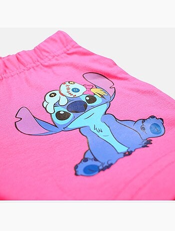 Lilo & Stitch - Completo bambina Stitch T-shirt a maniche corte e pantaloncini