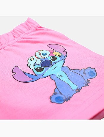 Lilo & Stitch - Completo bambina Stitch T-shirt a maniche corte e pantaloncini