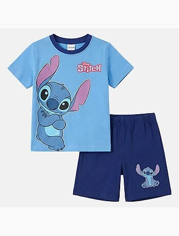 Lilo & Stitch - Completo bambino Stitch T-shirt a maniche corte e pantaloncini