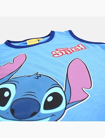 Lilo & Stitch - Completo bambino Stitch T-Shirt senza maniche e pantaloncini