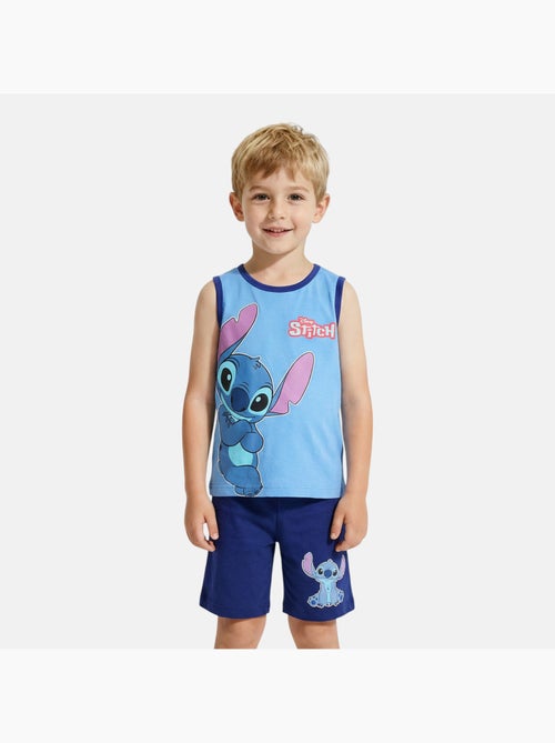 Lilo & Stitch - Completo bambino Stitch T-Shirt senza maniche e pantaloncini - Kiabi
