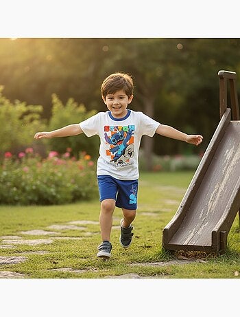 Lilo & Stitch - Completo t shirt e pantaloncino bambino