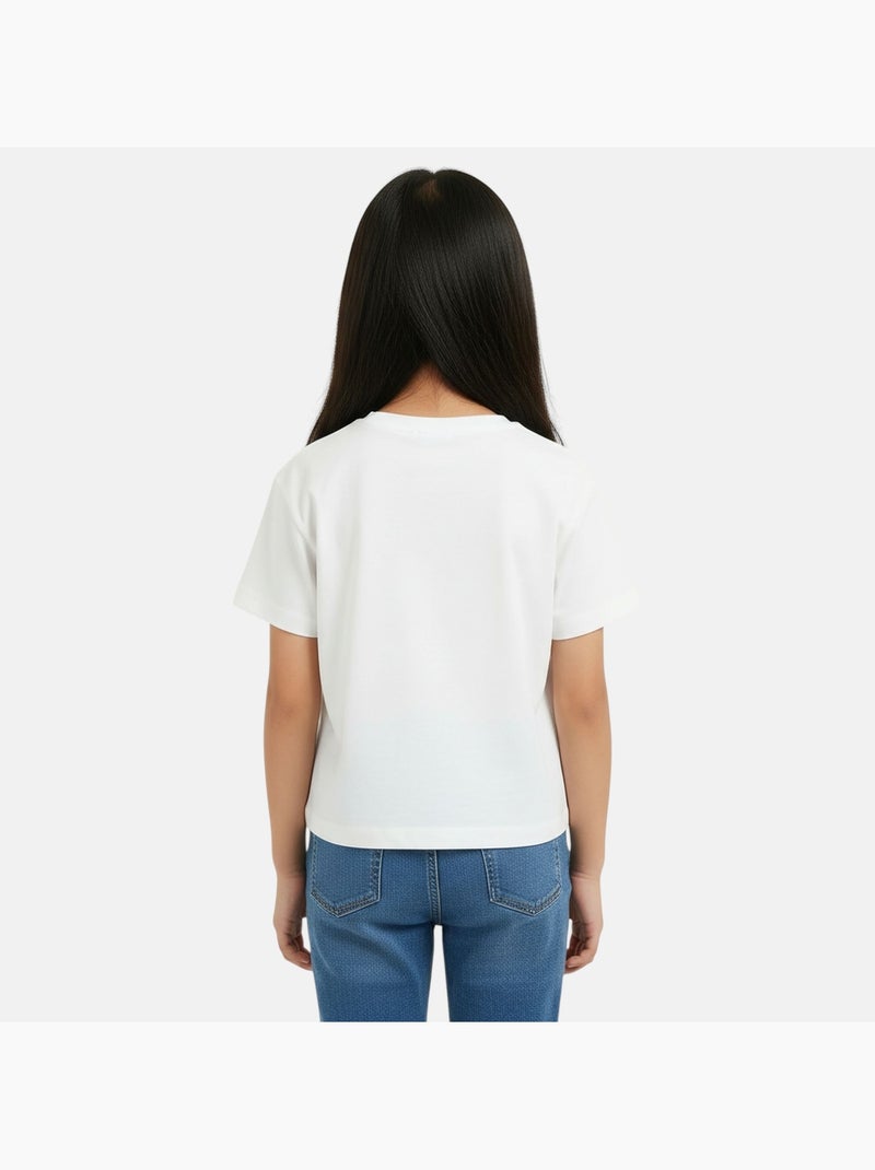 Lilo & Stitch - T shirt bambina Bianco - Kiabi