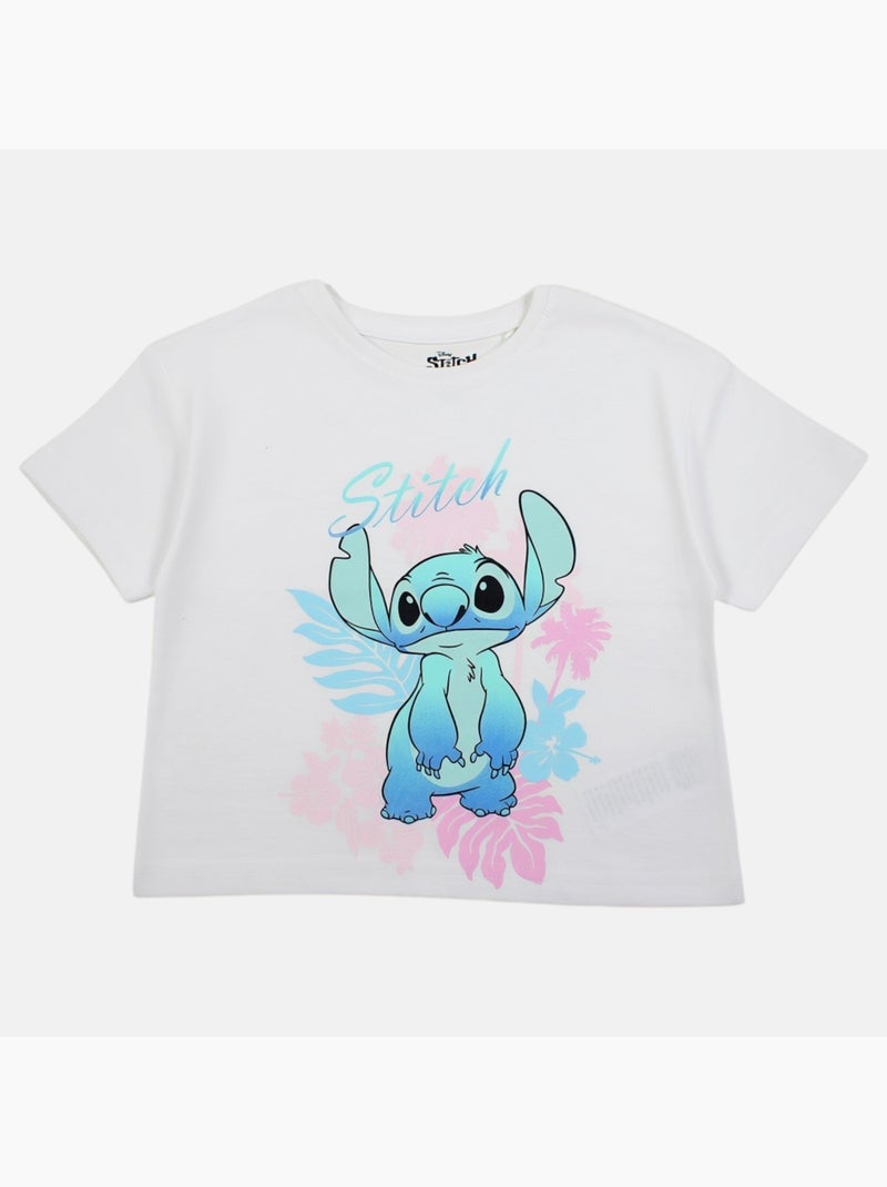 Lilo & Stitch - T shirt bambina Bianco - Kiabi